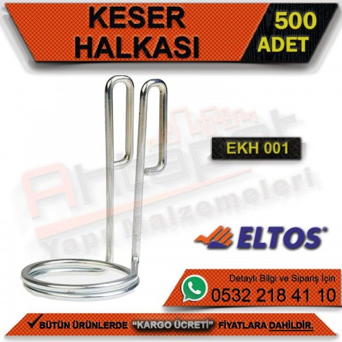 Eltos Ekh001 Keser Halkası (500 Adet)