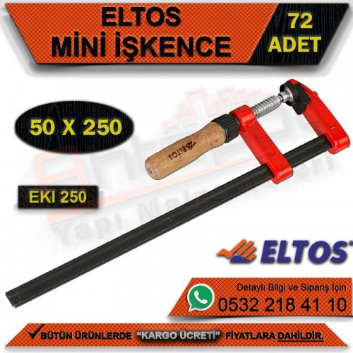 Eltos Ekı250 Mini İşkence 50x250 (72 Adet)