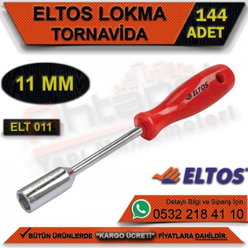 Eltos Elt011 Lokma Tornavida 11 Mm (144 Adet)