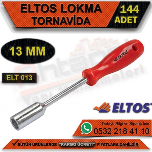 Eltos Elt013 Lokma Tornavida 13 Mm (144 Adet)