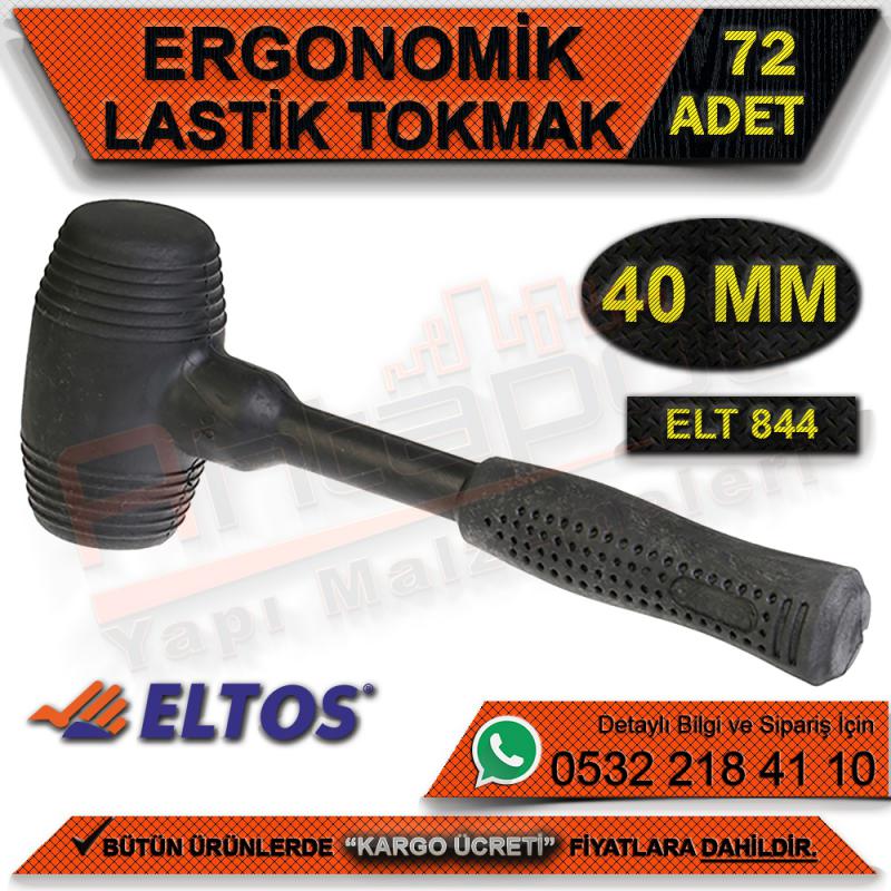 Eltos Elt844 Ergonomik Lastik Tokmak 40 Mm (72 Adet) - Çekiç, Keser, Tokmak
