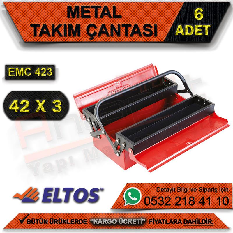 Eltos Emc423 Metal Takım Çantası 42x3 (6 Adet) - Takım Çantaları