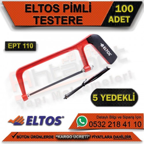 Eltos Ept110 Pimli Testere 5 Yedekli (100 Adet)