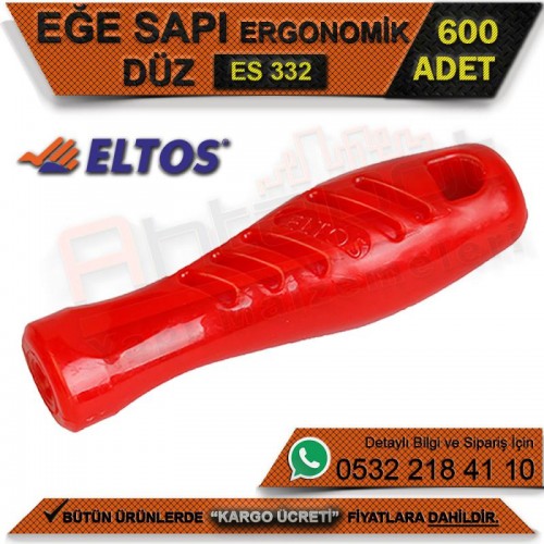 Eltos Es332 Eğe Sapı Ergonomik Düz (600 Adet)