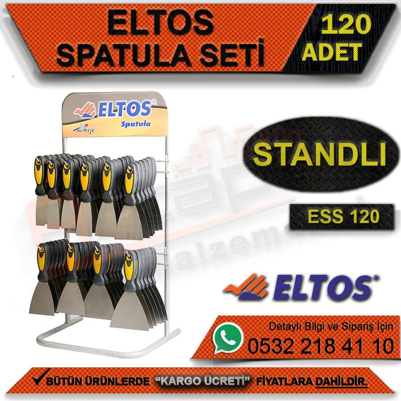 Eltos Ess120 Spatula Seti Standlı (120 Ad.) (1 Adet) - Spatula Çeşitleri