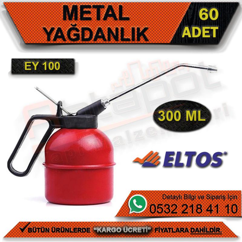 Eltos Ey100 Metal Yağdanlık 300 Cc (60 Adet) -