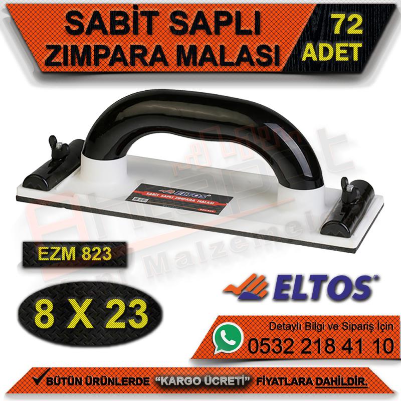 Eltos Ezm823 Sabit Saplı Zımpara Malası 8x23 Cm  (72 Adet) - Zımpara Ekipmanları