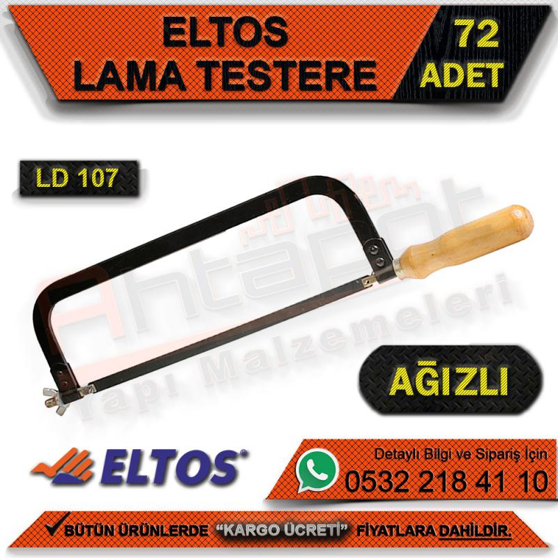 Eltos Ld107 Lama Testere Ağızlı (72 Adet)