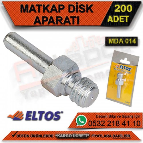 Eltos Mda014 Matkap Disk Aparatı (200 Adet)