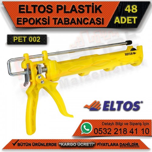 Eltos Pet002 Plastik Epoksi Tabancası (48 Adet)