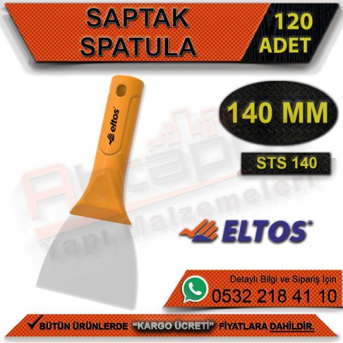 Eltos Saptak Spatula 140 Mm (120 Adet)