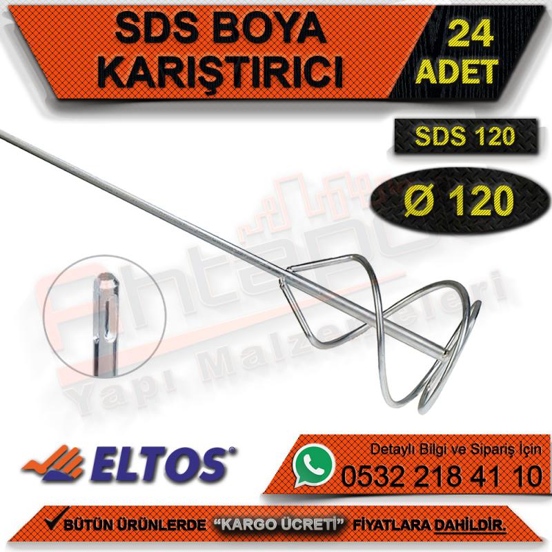 Eltos Sds120 Sds Boya Karıştırıcı Ø120 (24 Adet) - Mekanik El Aletleri