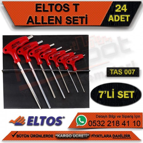 Eltos Tas007 T Alyan Seti 7 Pcs. (24 Adet)