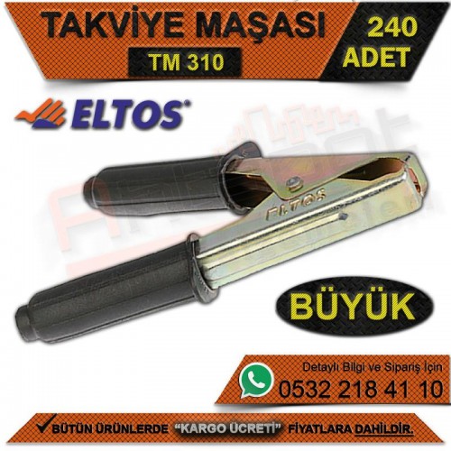 Eltos Tm310 Takviye Maşası - Büyük (240 Adet)
