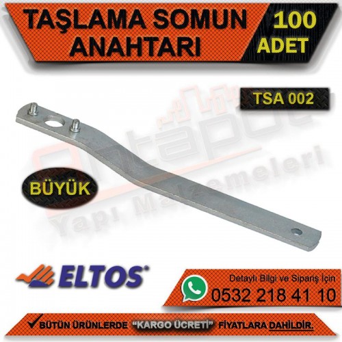 Eltos Tsa002 Taşlama Somun Anahtarı Büyük (100 Adet)