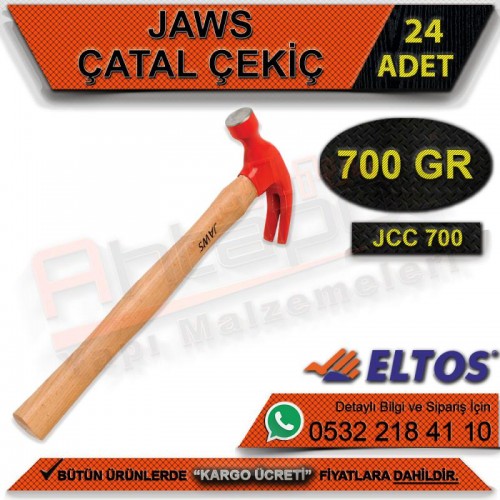 Jaws Çatal Çekiç 700 Gr (24 Adet)