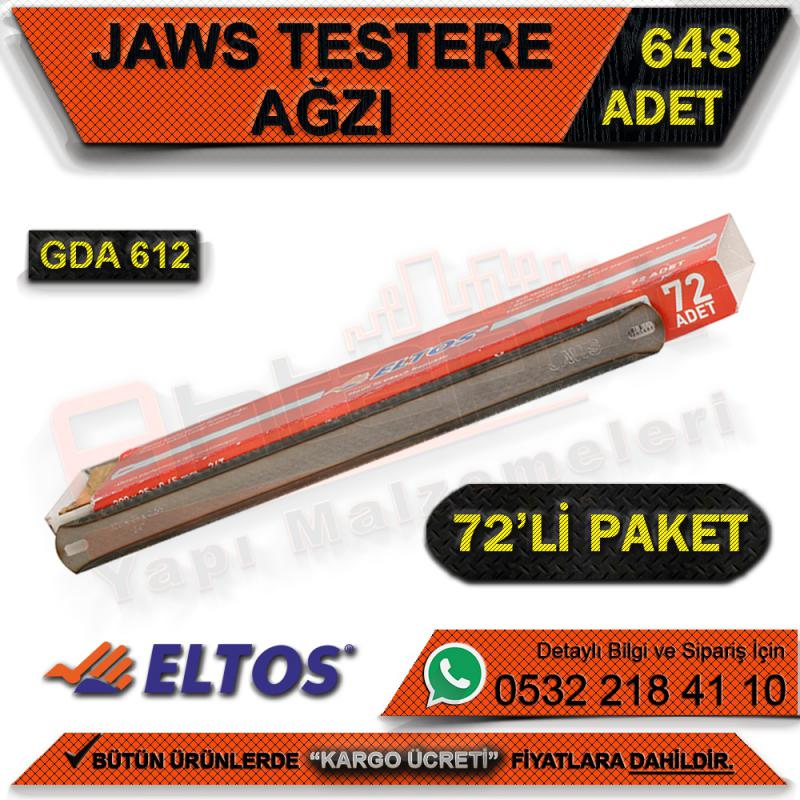 Jaws Gda612 Testere Ağzı 72’Li Paket (648 Adet) - Testere Çeşitleri