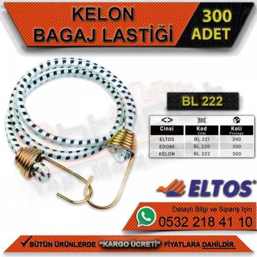 Kelon Bagaj Lastiği (300 Adet)