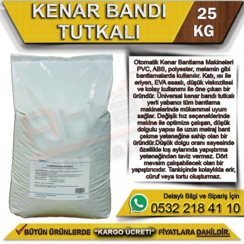 Kenar Bandı Tutkalı 25 Kg