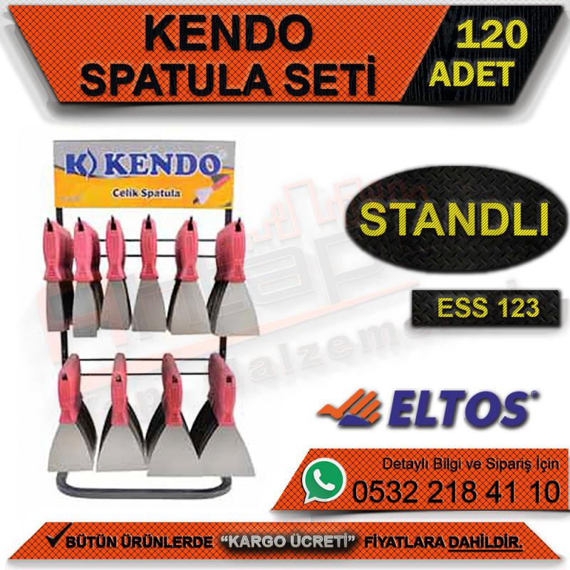Kendo Ess123 Spatula Seti Standlı (120 Ad.) (1 Adet) - Spatula Çeşitleri