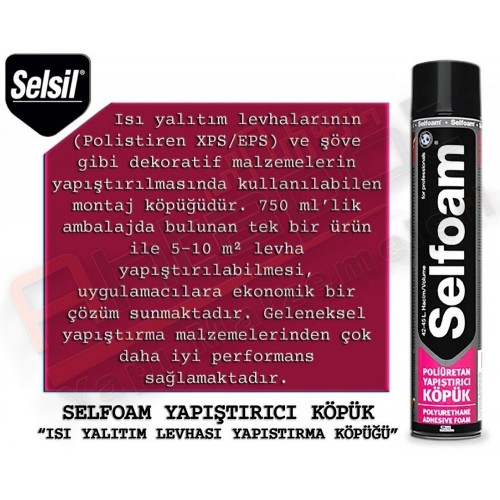 SELSİL MANTOLAMA KÖPÜĞÜ 900 GR (12 ADET)
