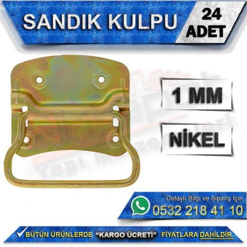Sandık Kulpu Nikel (24 Adet)