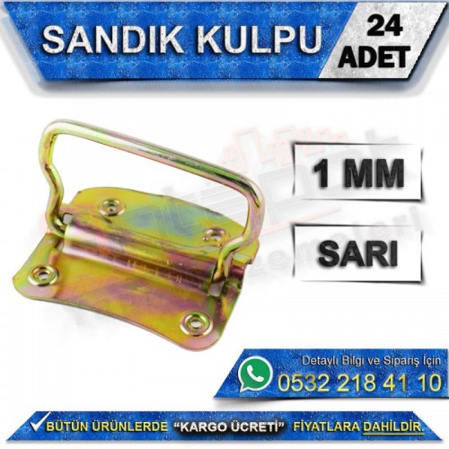 Sandık Kulpu Sarı (24 Adet)