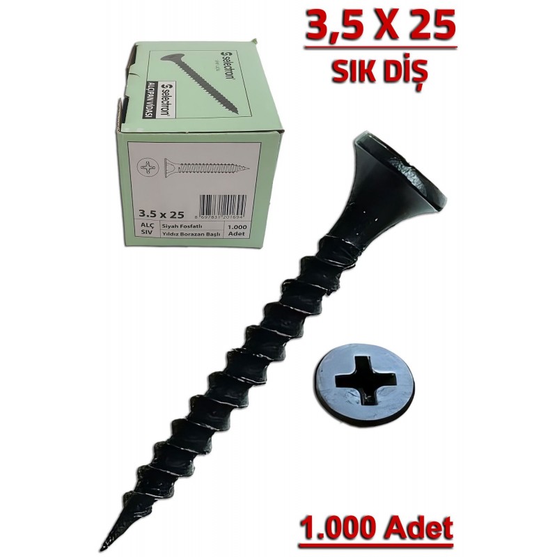 Selectron 3,5x16 Sunta Vidası (1.000 Adet)