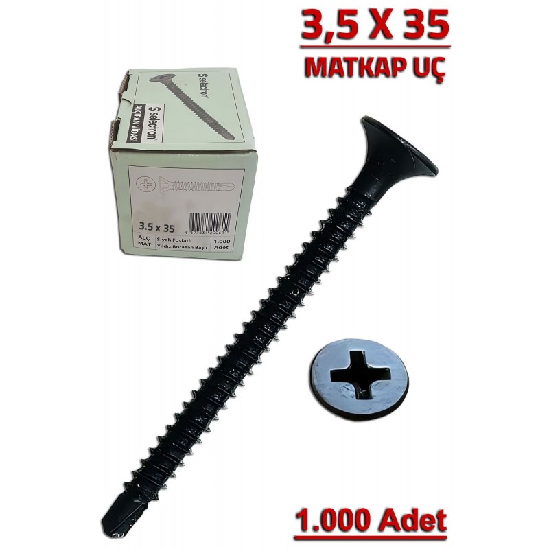 Selectron 3,5x25 Sunta Vidası (1.000 Adet)