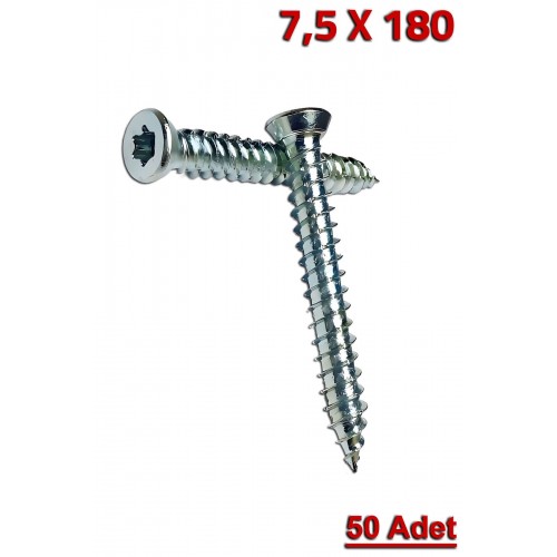 Selectron Buldeks Vida 7,5x200 mm – 50 Adet