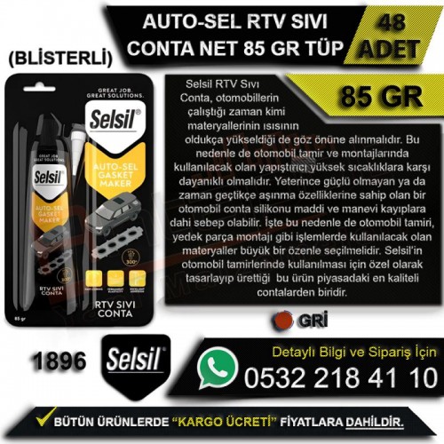Selsil Akrilik Mastik 600 Ml Beyaz (20 Adet)