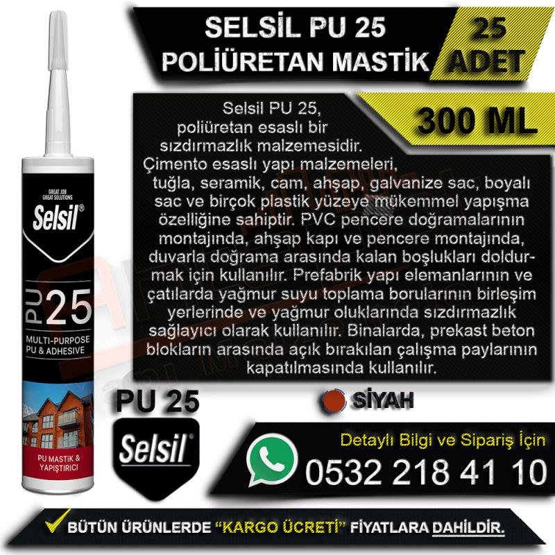 Selsil Poliüretan Montaj Köpüğü 845 Gr Tabancalı (16 Adet) -