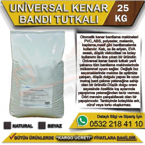Universal Kenar Bandı Tutkalı 25 Kg