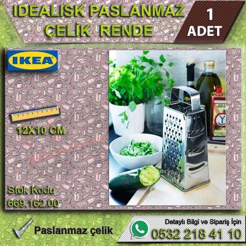IKEA IDEALISK Paslanmaz Çelik Rende