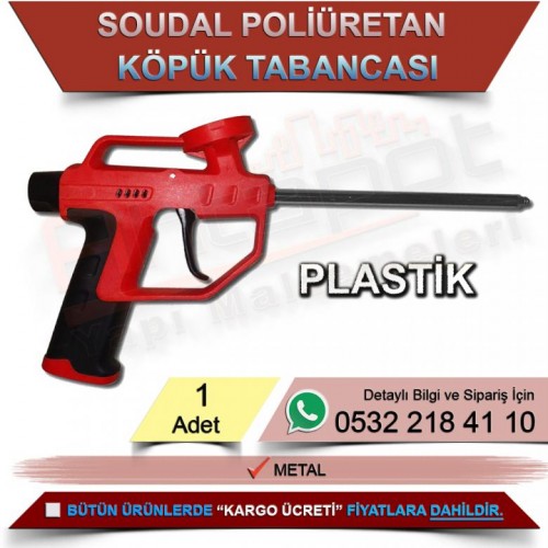 SOUDAL Plastik Gövdeli Profesyonel Köpük Tabancası