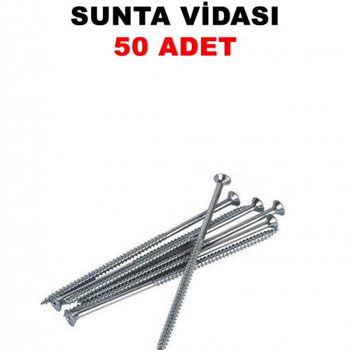 AKDENİZ 6.0X150 SUNTA VİDASI 50 ADET