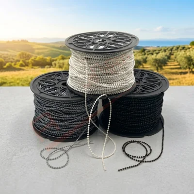 Cam Balkon Boncuklu İp Plastik (1.250 Metre)