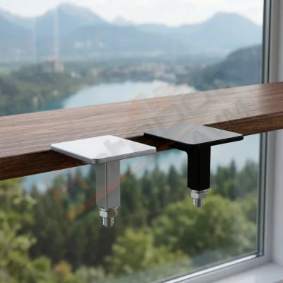 Cam Balkon Çıkış Yolu "U" Plastik Kapağı