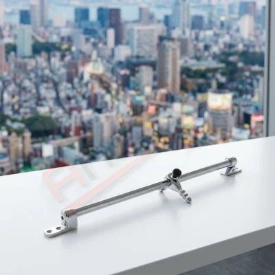 Glass Balcony Hold-Down Aluminum Fitting | Glass Balcony