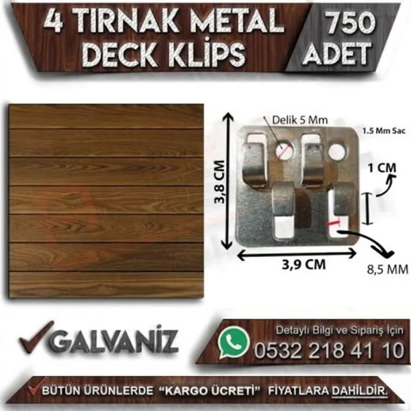 Deck Klips Çeşitleri