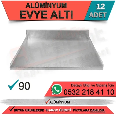 Aluminum Sink Bottom 90 Cm (12 Pieces)