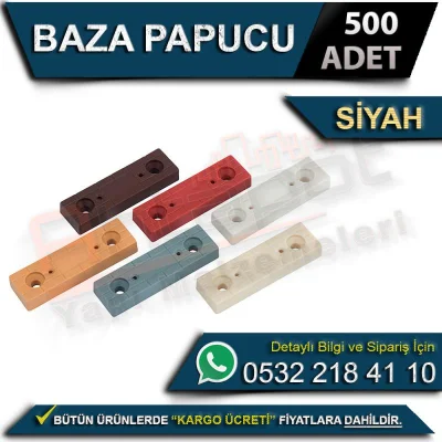 Plinth Shoes Black (500 Pieces)