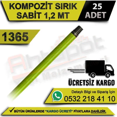 Dekor 1365 Kompozit Sırık Sabit 1,2 Mt (25 Adet)