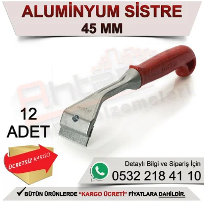 Dekor 1529 مسطرة ألمنيوم 4,5x27 Cm (12 قطعة)