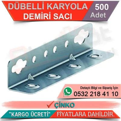 Dowel Bedstead Iron Sheet Zinc (500 Pieces)