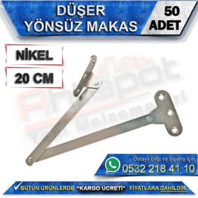 Düşer Non-Directional Scissors 20 cm (50 Pieces)