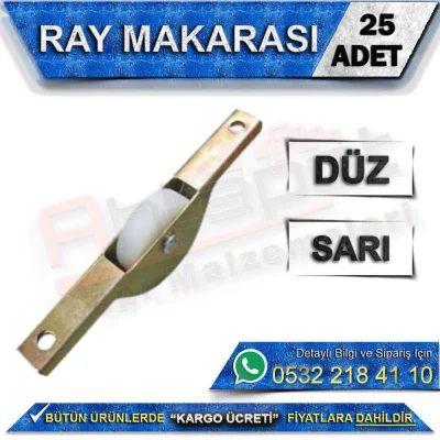 Düz Ray Makarası (25 Adet)