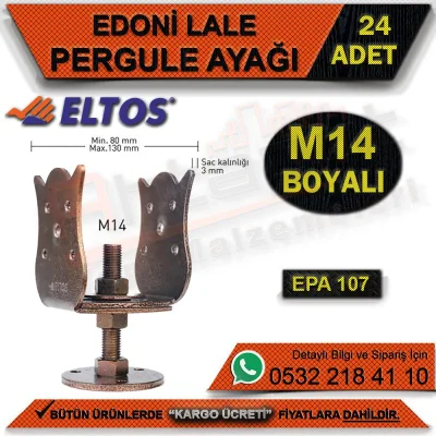 Edoni Epa107 Tulip Pergola Leg Painted (24 Pieces)