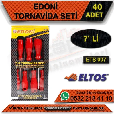 إدوني Ets007 طقم مفك 7 قطع (40 قطعة)