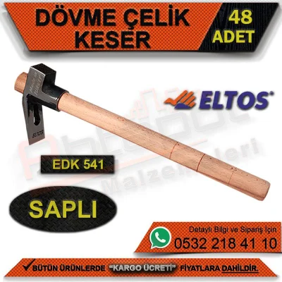مقبض قطع فولاذي مطروق Eltos Edk541 (48 قطعة)